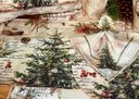 Ver imagem 1 de Kit Jogo Americano + Guardanapo Natal Boho Christmas Nsw 6 Peças