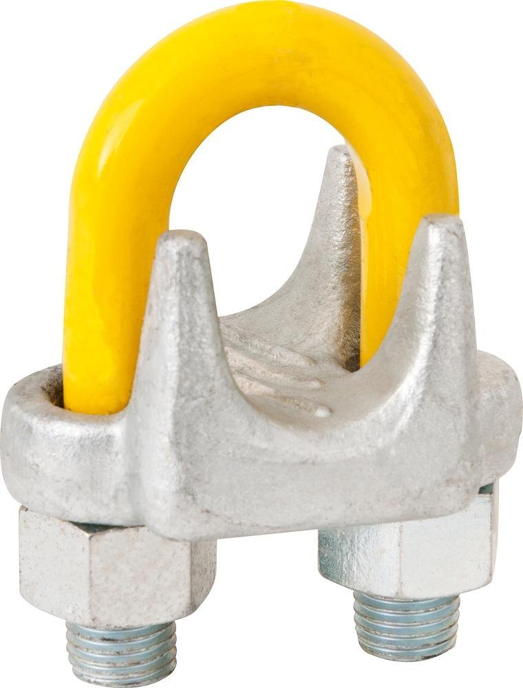 Clips para cabo de aço 5/8" pesado galvanizado - Vonder Plus