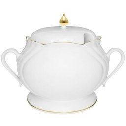 Sopeira Porcelana 4 Litros Soleil Victória Ouro Oxford - 2