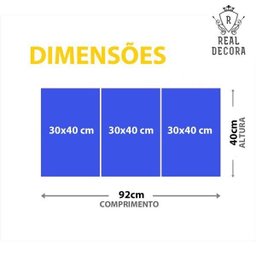 Conjunto Kit 3 Quadros Decorativos Quarto Sala Abstrato Tons Terrosos Nature - 2