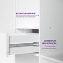 Ver imagem 6 de Quarto Montessoriano Cama Giulia e Guarda-Roupa Curió 2 Portas Casatema MadeiraOriginals Branco