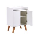 Ver mais imagens de Aparador Buffet 60cm MDF Branco Madri - On Móveis