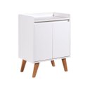 Ver imagem 6 de Aparador Buffet 60cm MDF Branco Madri - On Móveis