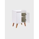 Ver imagem 4 de Aparador Buffet 60cm Mdf Branco Madri - On Móveis