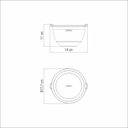 Ver imagem 4 de Bowl Tramontina Cucina em Aço Inox com Tampa Plástica 19 Cm 1,5 Litros