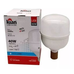 Lâmpada Led Globe Alta Potência 40w Branca Fria 6500k - 3