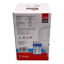 Lâmpada Led Globe Alta Potência 40w Branca Fria 6500k - 4