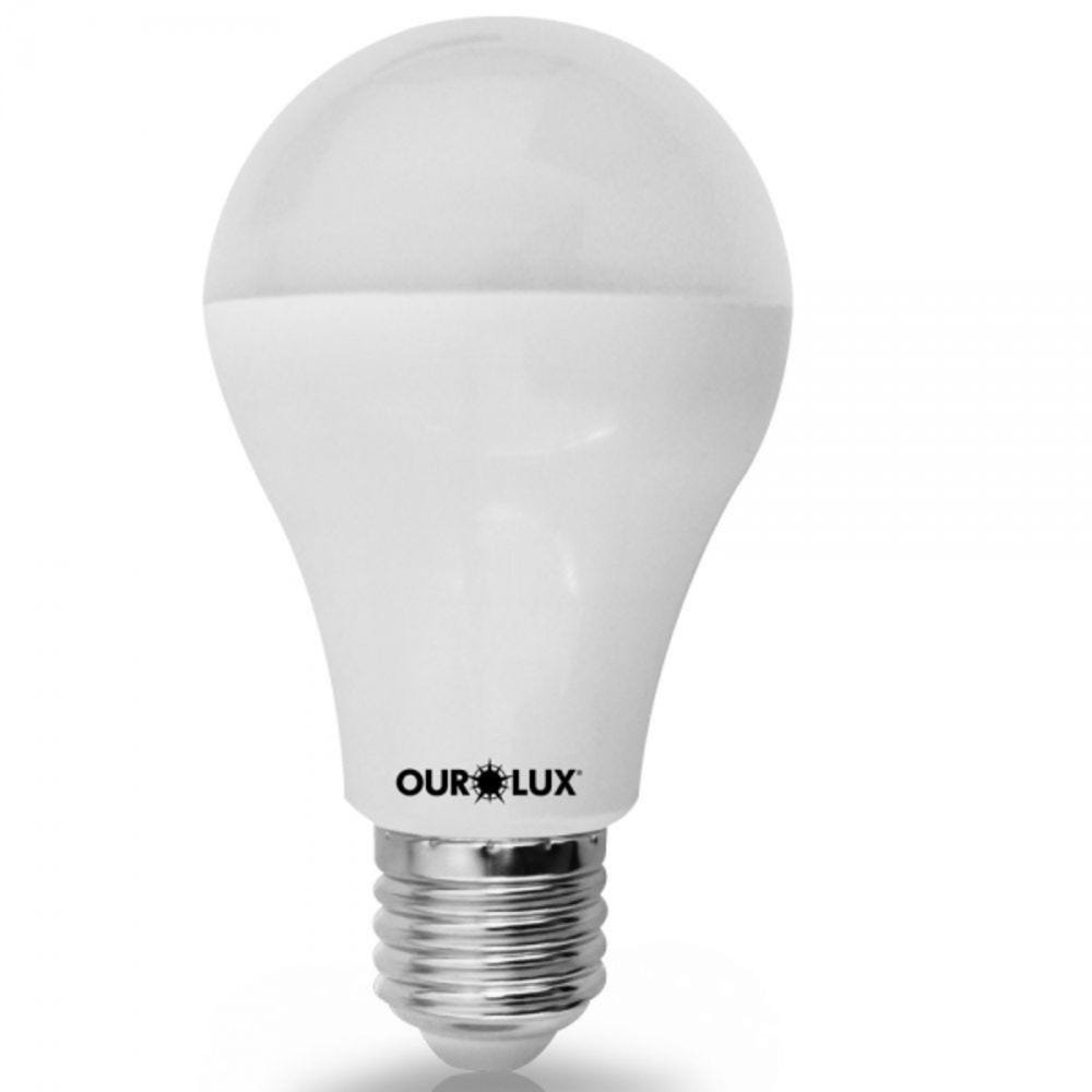 Lâmpada Led Bulbo Dimerizável 9w Luz Branca E27 Bivolt Ourolux