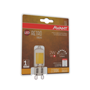 Ver imagem 3 de Lâmpada Led Avant Luxpin Retrô G9 2W 127V 2200K Âmbar