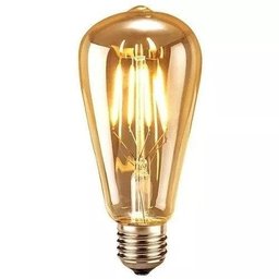 Lâmpada Retro Led Filamento 4w St64 Dimerizavel Avant 127v - 1