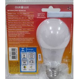 Lâmpada ControLed Autodimerizável 9W 2700K Branca Morna - Ourolux - 2
