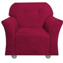 Ver imagem 1 de Sofá Infantil Poltrona Criança  Jolie Vermelho