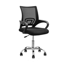 Ver imagem 4 de Conjunto 3 Cadeiras Confortavel para Trabalhar Escritório Diretor Secretaria Clinica - Preto