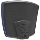 Ver mais imagens de Cadeira de Escritório Executiva Office Base Giratória Preto Baixa Flexi P03 Vinil Azul - Lyam Lyam D