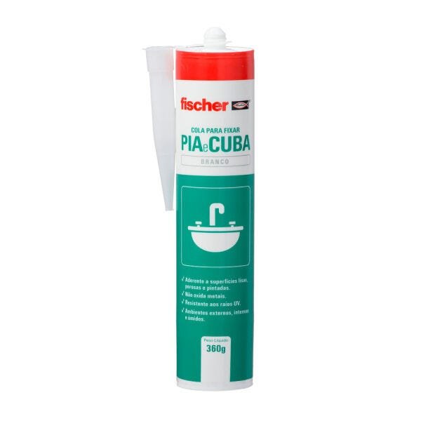 Cola para Fixação de Cubas 360g Fischer 600438 600438 - 1