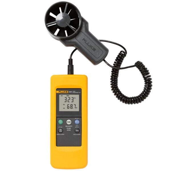 Anemômetro Fluke 925 - Velocidade, Fluxo e Temperatura do Ar 4971760 - 1