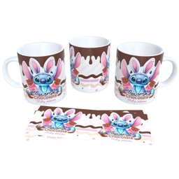Canecas Personalizadas Pascoa Stitch - 1