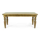 Ver imagem 1 de Mesa de Jantar Madeira Maciça 180cm Pés Torneados Oregon Flora