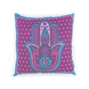 Almofada Hamsa Mão de Fátima