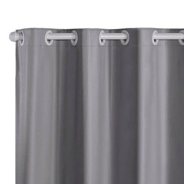 Cortina Blackout PVC Corta 100% A Luz 2,20x1,30 - Cinza - 1