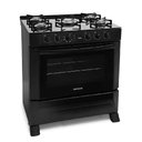 Ver imagem 5 de Fogão Cook 5 Bocas Piso Suggar Preto Bivolt