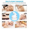 Massageador Eletrico sem Fio 3D Ombro Pescoço Corpo Cabeça Couro Cabeludo Dor de Cabeça Recarrega US - 4