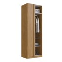 Ver imagem 4 de Módulo Guarda-Roupa Canto Reto 80cm com 1 Porta Integrato