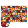 Tapete Brisa Infantil 100cm X 130cm Vogais Kapazi - 3