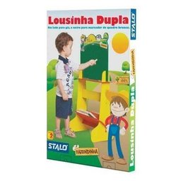 Lousa Infantil Fazendinha Dupla De Encaixe Verde Ref.8738 - Stalo - 2