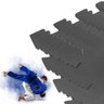 Kit 4 - Tapete Tatame Eva Academia Preto Luta Jiu-Jitsu C/Bordas - 1X1 30Mm - Yupitoys - 4