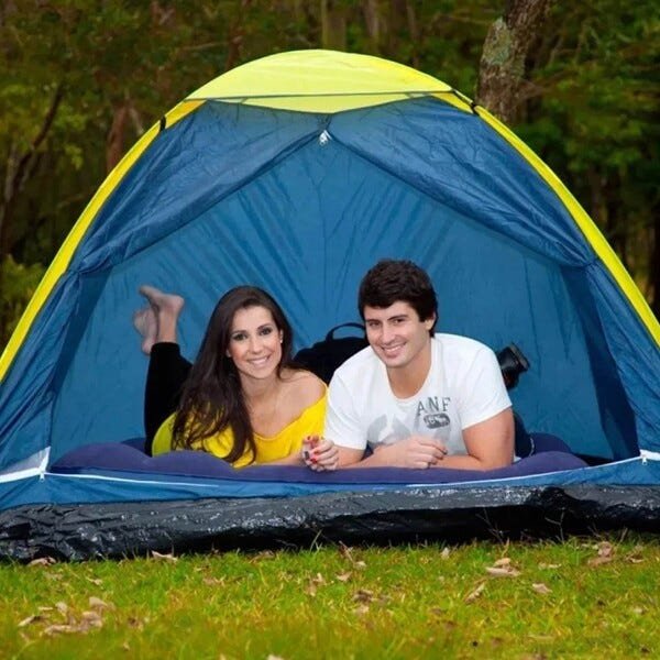 Barraca de Camping iglu para 2 pessoas Com bolsa 1,20cm X 2,00cm - 4