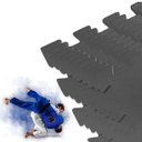Ver imagem 4 de Tapete Tatame Eva Academia Preto Luta Jiu-Jitsu C/Borda - 1X1 20Mm - Yupitoys