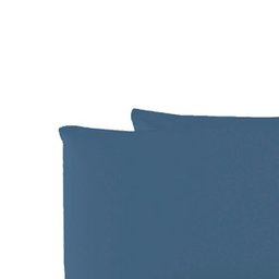 Lençol Avulso com Elástico 400 Fios 100% Algodão Acetinado Casal Marinho - 2