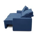 Ver imagem 7 de Sofá Retrátil e Reclinável 3 lugares com Molas 1,50m Alana Suede Azul Madelina