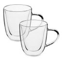 Ver imagem 1 de Conjunto 2 Xícaras Borossilicato Parede Dupla - 200 Ml
