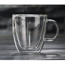 Conjunto 2 Xícaras Borossilicato Parede Dupla - 200 Ml - 3