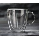 Ver imagem 3 de Conjunto 2 Xícaras Borossilicato Parede Dupla - 200 Ml