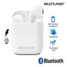 Fone de Ouvido sem Fio Bluetoot Tws Airbuds Multilaser Ph326 Branco - 5