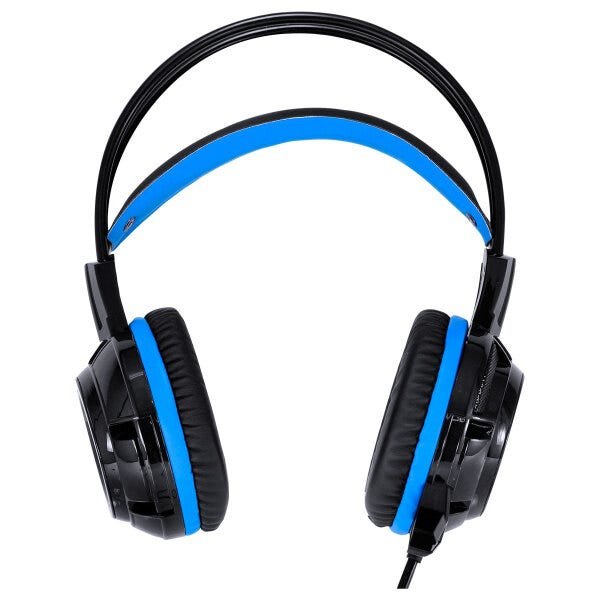 Headset Vx Gaming Taranis V2 P2 com Microfone - Preto e Azul - 7