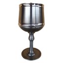 Ver imagem 1 de Taça Imperial Para Vinho E Água Em Estanho 270 Ml