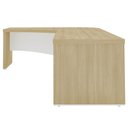 Ver imagem 7 de Mesa Diretor em L Lado Direito 200x180cm Corp A06 Carvalho/branco - Mpozenato
