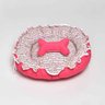 Cama Redonda Para Cachorro e Gato Rosa - Gaia Caminhas:G - 2