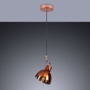 Ver imagem 2 de Luminária Pendente Fareto Vidro Direcionável Quarto Cozinha Balcão Bivolt:cobre/110v/220v