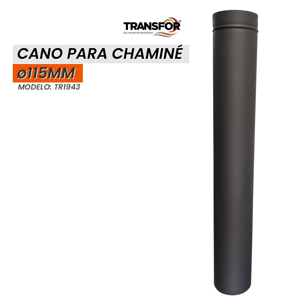 Cano 115mm para Chaminé de Fogão - Tr1943 - 2