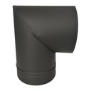 Ver imagem 1 de Curva 90º 180mm para Chaminé de Lareira - Tr1601-90