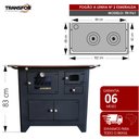 Ver imagem 3 de Fogão À Lenha Nº2 Esmeralda - Tr1961