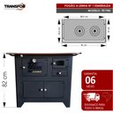 Ver imagem 3 de Fogão À Lenha Nº1 Esmeralda - Tr1980