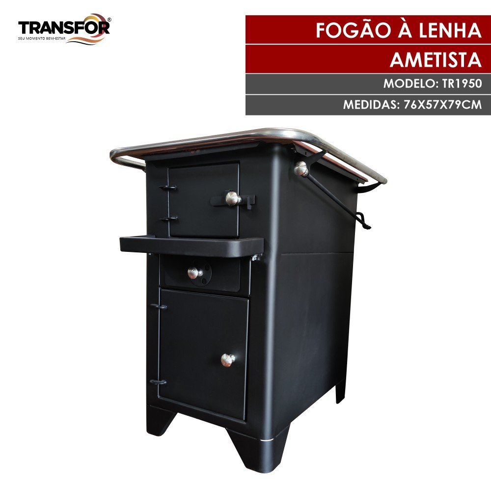 Fogão À Lenha Ametista - Tr1950 - 4