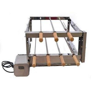 Churrasqueira Rotativa Aço Inox com 07 Espetos - Tr1700ch72