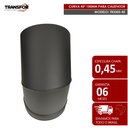 Ver imagem 3 de Curva 45º 150mm para Chaminé para Calefator - Tr3303-45